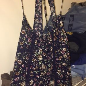 American eagle short flowered dress(long shirt)